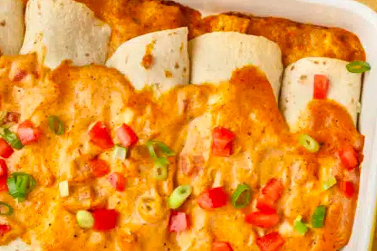 Easy and Creamy Enchiladas